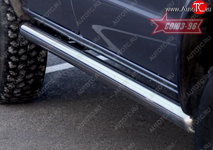 14 804 р. Защита порогов Souz-96 (d76) Ford Ranger дорестайлинг (2006-2009)  с доставкой в г. Пермь