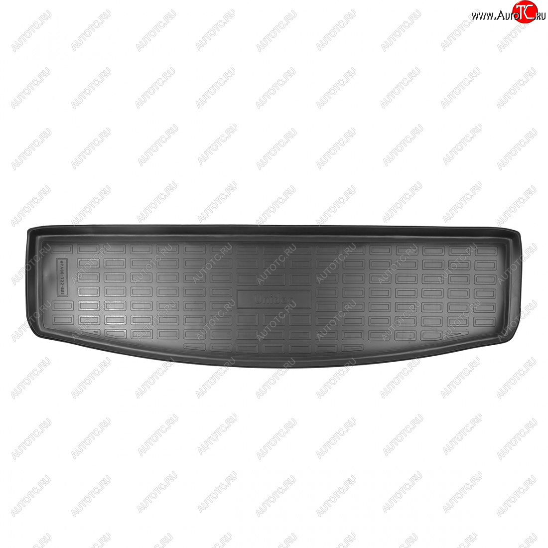 1 169 р. Коврик багажника Unidec (разложенный 3 ряд)  Ford S-Max  CJ (2014-2019) (Чёрный)  с доставкой в г. Пермь