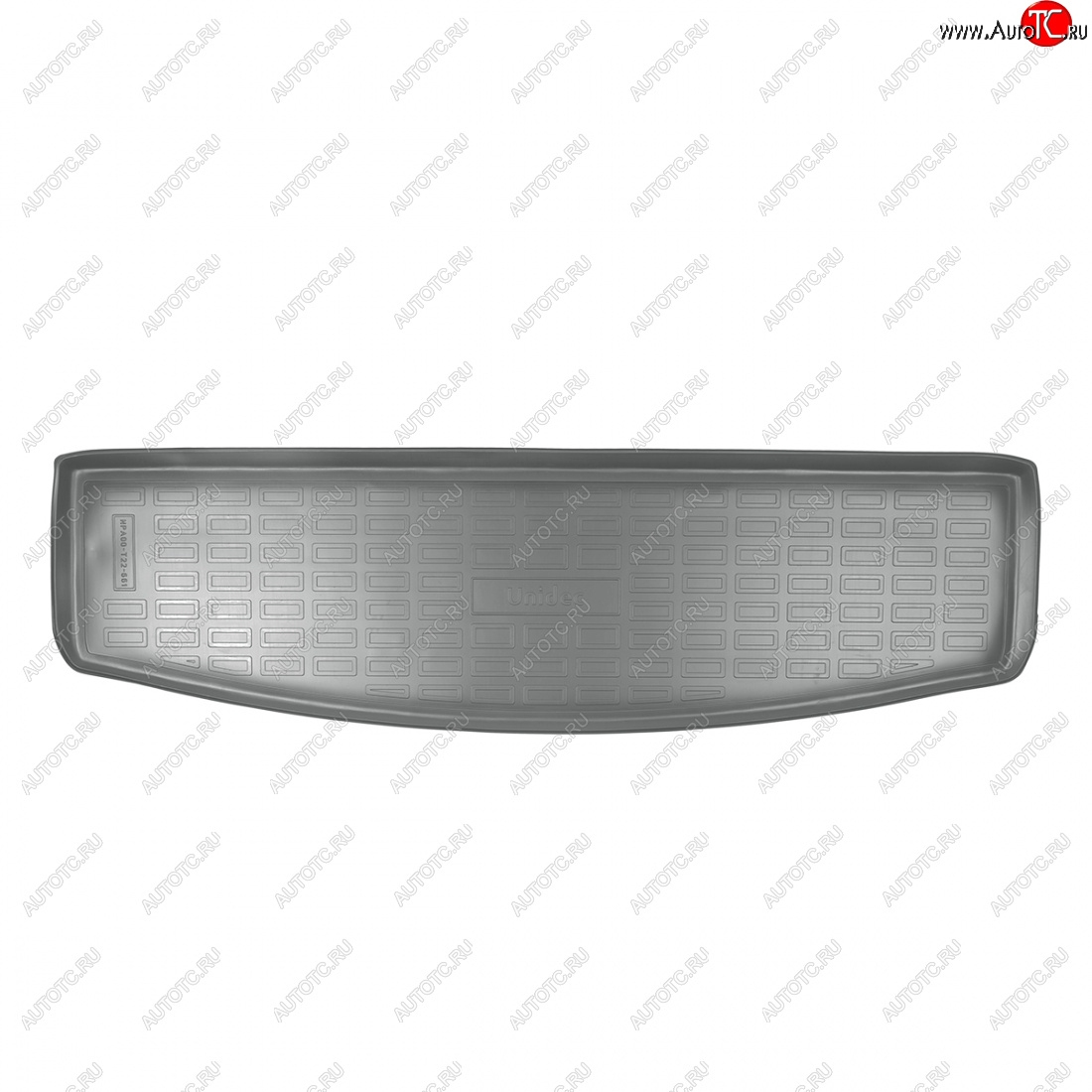 1 289 р. Коврик багажника Unidec (разложенный 3 ряд)  Ford S-Max  CJ (2014-2019) (Серый)  с доставкой в г. Пермь