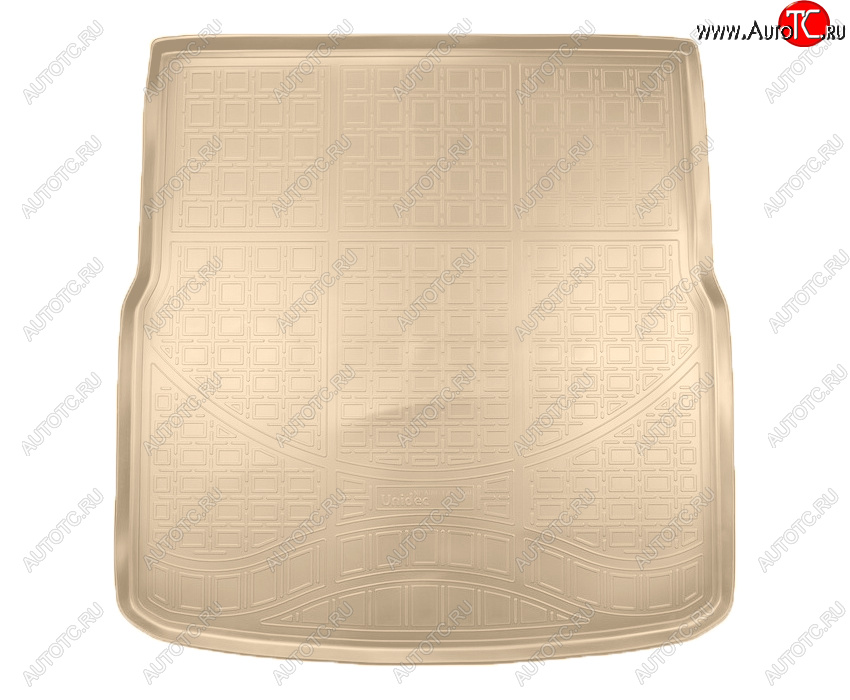 2 499 р. Коврик багажника Norplast Unidec  Ford S-Max  1 (2006-2015) дорестайлинг, рестайлинг (Цвет: бежевый)  с доставкой в г. Пермь