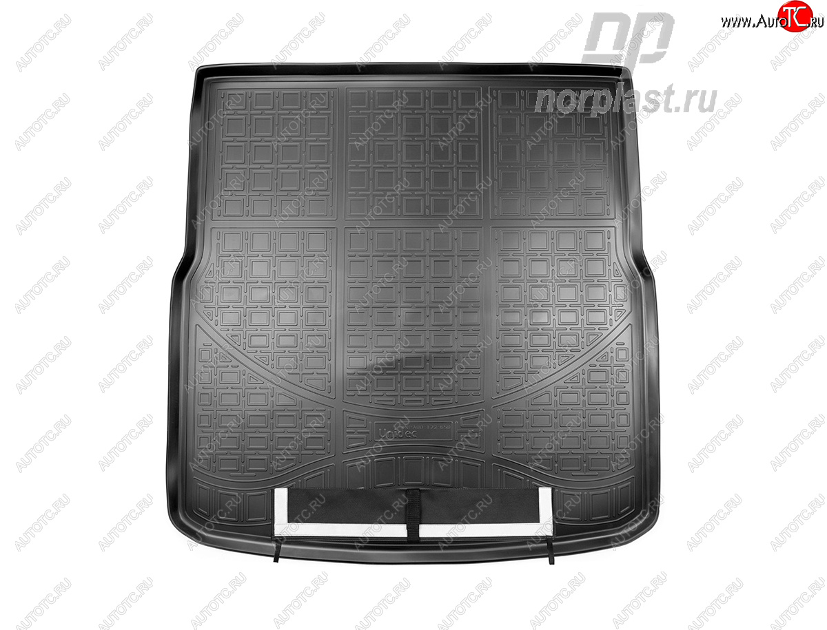 3 369 р. Коврик багажника Norplast Unidec  Ford S-Max  1 (2006-2015) дорестайлинг, рестайлинг (Черный, с погрузочным ковриком (фартуком))  с доставкой в г. Пермь