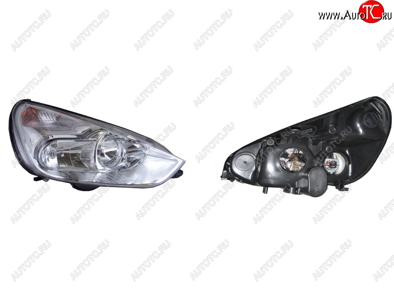 17 999 р. Правая передняя фара SAT Ford S-Max 1 дорестайлинг (2006-2010)  с доставкой в г. Пермь