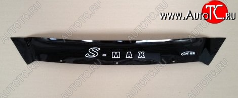 999 р. Дефлектор капота (рестайлинг) Russtal (короткая) Ford S-Max 1 дорестайлинг (2006-2010)  с доставкой в г. Пермь