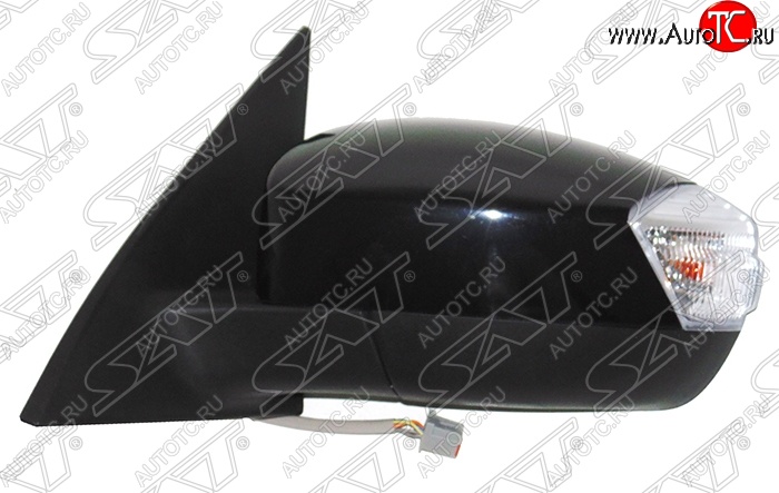 6 999 р. Боковое левое зеркало заднего вида SAT (поворот, 5 контактов)  Ford S-Max  1 (2006-2010) дорестайлинг (Неокрашенное)  с доставкой в г. Пермь