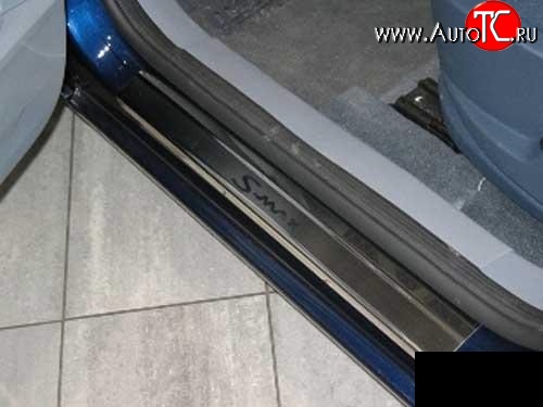2 339 р. Комплект накладок на порожки автомобиля Novline  Ford S-Max  1 (2006-2010) дорестайлинг  с доставкой в г. Пермь