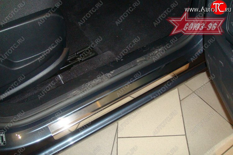 2 294 р. Накладки на внутренние пороги Souz-96  Ford S-Max  1 (2006-2010) дорестайлинг  с доставкой в г. Пермь