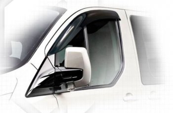 Дефлектора окон CA-Plastiс Ford Tourneo Custom (2012-2018) дорестайлинг (Classic полупрозрачный)