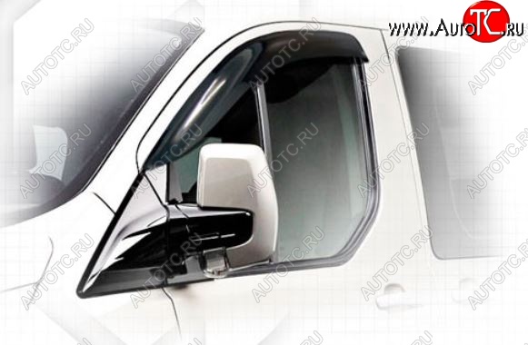 1 839 р. Дефлектора окон CA-Plastiс  Ford Tourneo Custom (2012-2018) дорестайлинг (Classic полупрозрачный)  с доставкой в г. Пермь