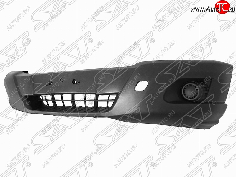4 999 р. Передний бампер SAT (Тайвань) Ford Transit цельнометаллический фургон (2014-2022) (Неокрашенный)  с доставкой в г. Пермь