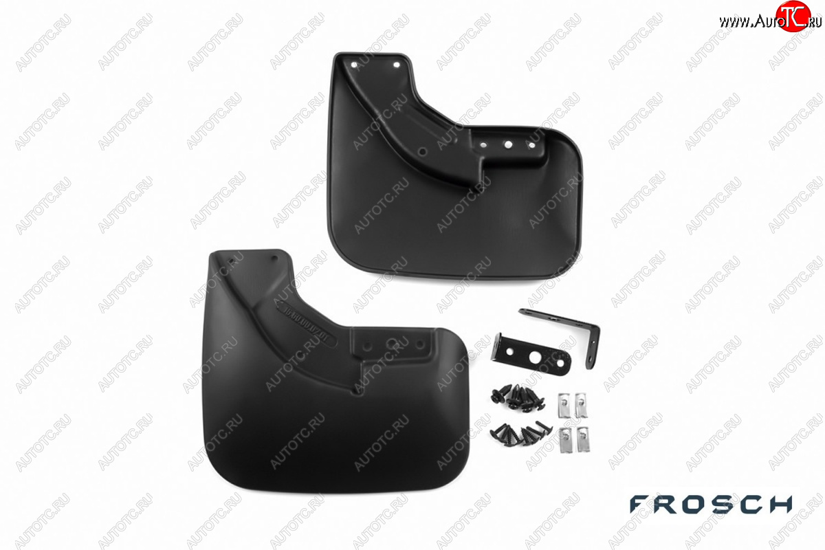 4 799 р. Брызговики задние Frosch Optimum  Ford Transit (2014-2022) цельнометаллический фургон (В коробке)  с доставкой в г. Пермь