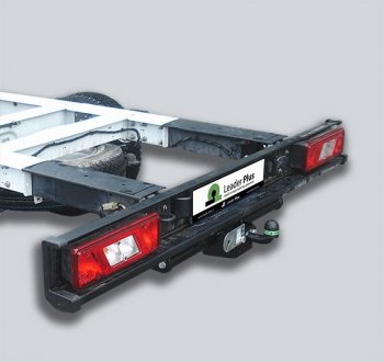 Фаркоп Лидер Плюс (шасси, 2000кг) Ford Transit (2014-2022) цельнометаллический фургон