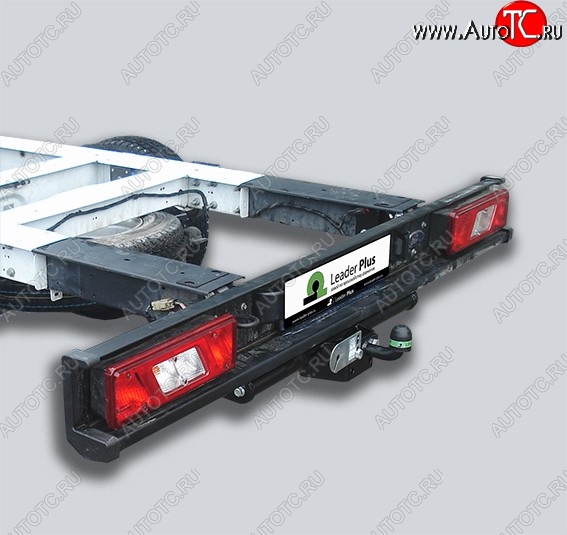 9 399 р. Фаркоп Лидер Плюс (шасси, 2000кг)  Ford Transit (2014-2022) цельнометаллический фургон (Без электропакета)  с доставкой в г. Пермь