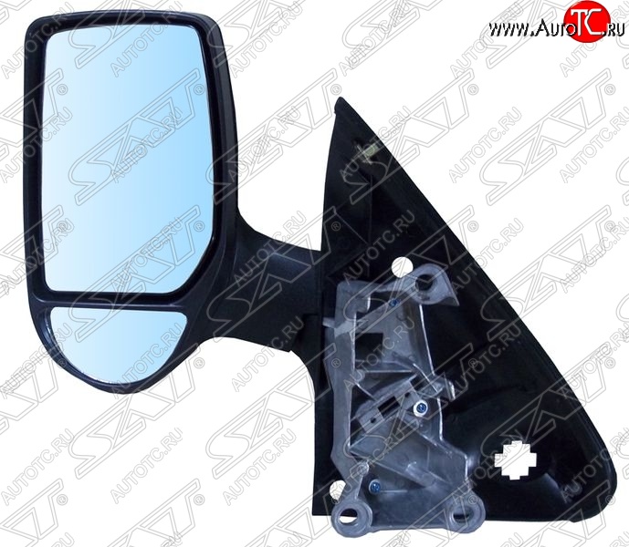 2 659 р. Боковое левое зеркало заднего вида SAT (механическое) Ford Transit цельнометаллический фургон (2006-2014) (Неокрашенное)  с доставкой в г. Пермь