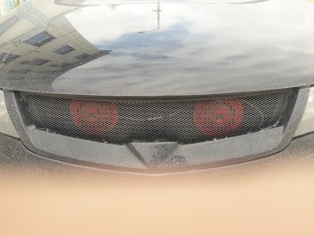 4 199 р. Решётка радиатора (Forte) RA  KIA Cerato  2 TD (2008-2013) седан (Поверхность глянец (под окраску), Неокрашенная)  с доставкой в г. Пермь. Увеличить фотографию 6