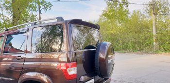 5 399 р. Непродувной спойлер-козырёк Ralex-Tuning V2 (со стоп сигналом)  Уаз Патриот ( 3163 5 дв.,  3163 5-дв.) (2005-2025) дорестайлинг, 1-ый рестайлинг, 2-ой рестайлинг (Неокрашенный)  с доставкой в г. Пермь. Увеличить фотографию 25