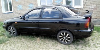 3 099 р. Низкий универсальный спойлер Кураж Hyundai I40 1 VF дорестайлинг седан (2011-2015) (Без места под стоп сигнал, Неокрашенный)  с доставкой в г. Пермь. Увеличить фотографию 17