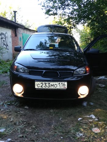 7 699 р. Передний бампер AVR - Самурай  Лада Калина ( 1118,  1117,  1119) - Калина Спорт  1119 (Неокрашенный)  с доставкой в г. Пермь. Увеличить фотографию 6