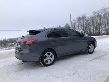 5 399 р. Верхний спойлер Sport 5D (хетчбек) Mitsubishi Lancer 10 CY хэтчбэк дорестайлинг (2007-2010) (Неокрашенный)  с доставкой в г. Пермь. Увеличить фотографию 5
