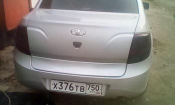 2 699 р. Накладка на крышку багажника автомобиля XALK Лада Гранта Спорт 2191 лифтбек рестайлинг (2023-2025) (Неокрашенная)  с доставкой в г. Пермь. Увеличить фотографию 6