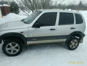 2 049 р. Арки крыльев Кураж 2  Chevrolet Niva  2123 (2002-2008), Лада 2123 (Нива Шевроле) (2002-2008) (Неокрашенные)  с доставкой в г. Пермь. Увеличить фотографию 7