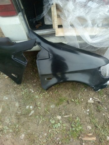 9 989 р. Переднее левое крыло (стеклопластик) Fiberplast  Mercedes-Benz Vito  W638 (1996-2003)  с доставкой в г. Пермь. Увеличить фотографию 8