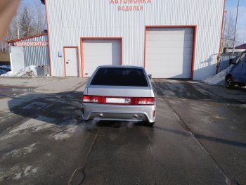 7 699 р. Задний бампер Импульс  Лада 2108 - 2114 (Неокрашенный)  с доставкой в г. Пермь. Увеличить фотографию 9