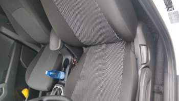 7 849 р. Чехлы для сидений Lord Autofashion Дублин (жаккард, спинка 60/40, 2 Г-образных подголовника)  Hyundai Creta  GS (2015-2021) дорестайлинг, рестайлинг (Черный, вставка Прямоугольник чёрный)  с доставкой в г. Пермь. Увеличить фотографию 6