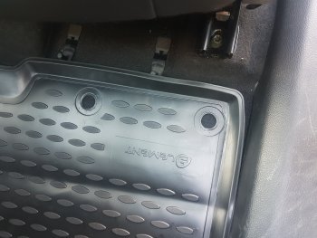 1 999 р. Комплект ковриков в салон (Великобритания) Element 4 шт. (полиуретан) Nissan Qashqai 2 J11 рестайлинг (2017-2022)  с доставкой в г. Пермь. Увеличить фотографию 3