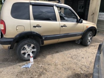 2 049 р. Арки крыльев Кураж 2  Chevrolet Niva  2123 (2002-2008), Лада 2123 (Нива Шевроле) (2002-2008) (Неокрашенные)  с доставкой в г. Пермь. Увеличить фотографию 9