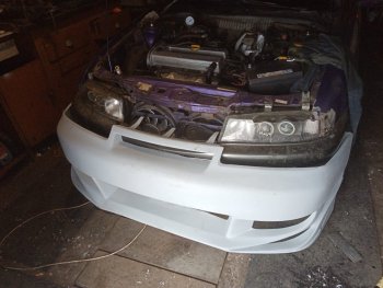 5 499 р. Передний бампер Racing Opel Calibra A (1990-1997)  с доставкой в г. Пермь. Увеличить фотографию 4