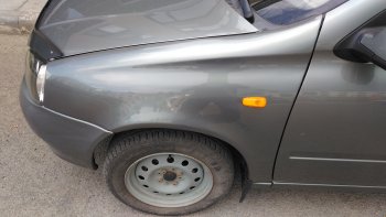 4 099 р. Переднее левое пластиковое крыло Стандарт АБС  Лада Калина ( 1118,  1117,  1119) - Калина Спорт  1119 (Неокрашенное)  с доставкой в г. Пермь. Увеличить фотографию 15
