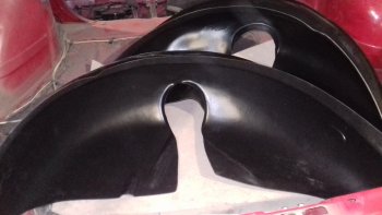 1 029 р. Задние подкрылки Norplast  Volkswagen Passat  B3 (1988-1993) седан, универсал  с доставкой в г. Пермь. Увеличить фотографию 3
