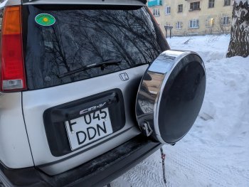 6 499 р. Бокс запасного колеса Ралекс-Тюнинг Jaguar E-Pace дорестайлинг (2017-2021) (215/65R16, Тарелочка неокрашенная)  с доставкой в г. Пермь. Увеличить фотографию 17