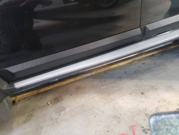 4 649 р. Молдинги дверей Артформ Renault Duster HS дорестайлинг (2010-2015)  с доставкой в г. Пермь. Увеличить фотографию 7