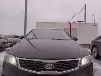 799 р. Реснички на фары KURAJ KIA Ceed 1 ED рестайлинг, хэтчбэк 5 дв. (2010-2012) (Неокрашенные)  с доставкой в г. Пермь. Увеличить фотографию 5