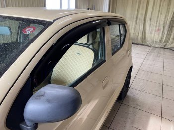1 899 р. Ветровики дверей CA-Plastic Suzuki Alto HA36/36V хэтчбек 5 дв. дорестайлинг (2014-2021) (Classic полупрозрачный)  с доставкой в г. Пермь. Увеличить фотографию 5