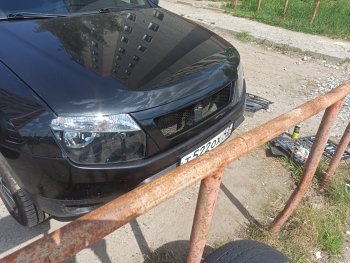 4 599 р. Решётка радиатора DM-Style Renault Duster HS дорестайлинг (2010-2015) (Без сетки, Неокрашенная глянец (под окраску))  с доставкой в г. Пермь. Увеличить фотографию 7