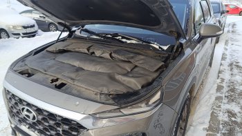 3 299 р. Автоодеяло (тяжелое, темно-серое) Автопилот ЛЮКС   (Размер L (ДхШ) см: 150х90)  с доставкой в г. Пермь. Увеличить фотографию 4