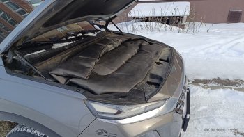 3 299 р. Автоодеяло (тяжелое, темно-серое) Автопилот ЛЮКС   (Размер L (ДхШ) см: 150х90)  с доставкой в г. Пермь. Увеличить фотографию 5