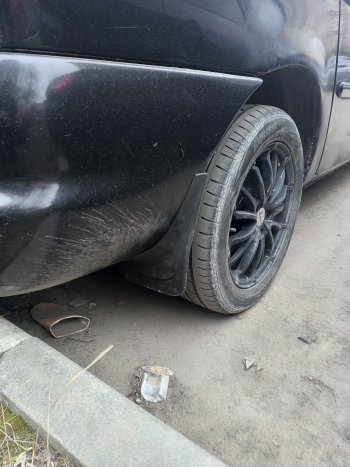 359 р. Универсальные задние брызговики (20х31) Frosch Honda Integra DA7,DA8 седан дорестайлинг (1989-1990)  с доставкой в г. Пермь. Увеличить фотографию 17