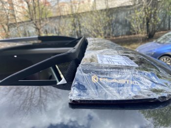 2 699 р. Универсальный дефлектор люка CA Plastic (940 мм) Honda Mobilio 2 DD4,DD5 1-ый рестайлинг (2017-2019) (Classic полупрозрачный)  с доставкой в г. Пермь. Увеличить фотографию 4