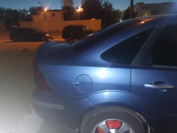 4 699 р. Спойлер Concept Ford Focus 2  седан дорестайлинг (2004-2008) (Неокрашенный)  с доставкой в г. Пермь. Увеличить фотографию 9