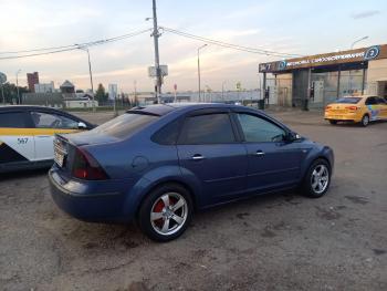 5 399 р. Козырёк на заднее стекло Concept (с вырезом) Ford Focus 2  седан дорестайлинг (2004-2008) (Неокрашенный)  с доставкой в г. Пермь. Увеличить фотографию 9