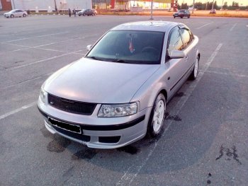 4 499 р. Накладка переднего бампера Rieger Volkswagen Passat B5 универсал дорестайлинг (1996-2000)  с доставкой в г. Пермь. Увеличить фотографию 3