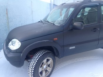 2 049 р. Арки крыльев Кураж 2  Chevrolet Niva  2123 (2002-2008), Лада 2123 (Нива Шевроле) (2002-2008) (Неокрашенные)  с доставкой в г. Пермь. Увеличить фотографию 5