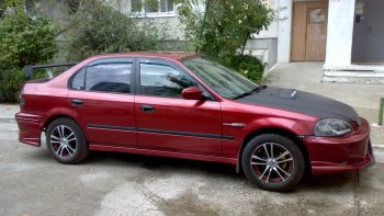 7 299 р. Передний бампер VeilSide Honda Civic EJ,EK,EM седан дорестайлинг (1995-1998) (кузов: седан)  с доставкой в г. Пермь. Увеличить фотографию 6
