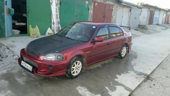 7 299 р. Передний бампер VeilSide Honda Civic EJ,EK,EM седан дорестайлинг (1995-1998) (кузов: седан)  с доставкой в г. Пермь. Увеличить фотографию 9