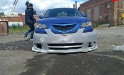 8 499 р. Передний бампер Mazda Speed Mazda 3/Axela BK дорестайлинг седан (2003-2006) (Неокрашенный)  с доставкой в г. Пермь. Увеличить фотографию 11