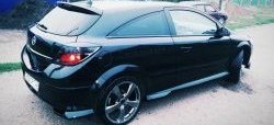 4 099 р. Пороги накладки Global Tuning Opel Astra H GTC хэтчбек 3 дв. дорестайлинг (2004-2006) (Неокрашенные)  с доставкой в г. Пермь. Увеличить фотографию 18