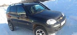 2 699 р. Комплект поперечин Лидер (для комплектации GLS, GLC (на штатные рейлинги))  Chevrolet Niva  2123 (2009-2020), Лада 2123 (Нива Шевроле) (2009-2021), Лада Нива Трэвел (2021-2025)  с доставкой в г. Пермь. Увеличить фотографию 2